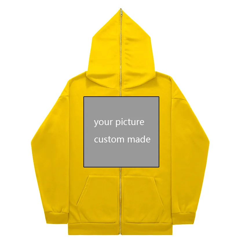 Personalizado 500 gsm 100% algodão tecido mens hoodies personalizar em branco casual oversized hoodie impressão bordado logotipo para unisex
