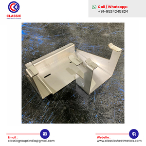 Máquina de corte por láser CNC de acero dulce de primera calidad, piezas con recubrimiento en polvo, servicio de fabricación de chapa metálica por distribuidor - Product Image 3