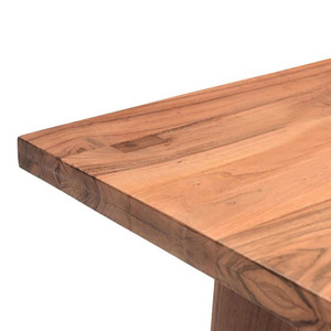 โต๊ะรับประทานอาหารไม้เนื้อแข็งโต๊ะรับประทานอาหารแบบนอร์ดิกพับได้ทันสมัย - Product Image 5