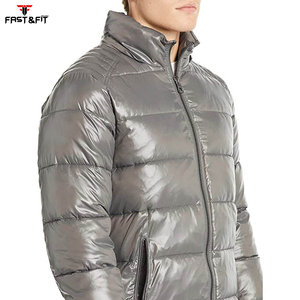 New Style Latest Design Quality <b>Long</b> Canvas Stand Collar Waterproof Breathable Puffer <b>Jacket</b> for <b>Men</b> Winter - Product Image 5