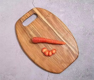 Tabla de cortar de madera orgánica natural al por mayor tabla de cortar de cocina sostenible personalizada y asequible - Product Image 4