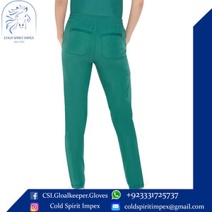 Work Clothing Top And Joggers Ultra Stretch Form Fitting Women <b>Scrub</b> <b>Set</b> Available In All Designs - Product Image 4
