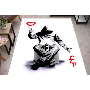 Tapis Banksy Money : Tapis d'intérieur antidérapant lavable en machine, avec poils doux - Product Image 3