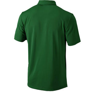 Polo de golf para hombre, camiseta atlética de poliéster 100% elástica transpirable que absorbe la humedad de secado rápido para ropa deportiva - Product Image 4