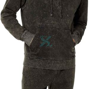 Ensemble survêtement homme en coton et polyester, sweat-shirt et pantalon de jogging, deux pièces, design de marque personnalisé, sweat-shirt et pantalon de jogging en coton pour homme, logo personnalisé - Product Image 5