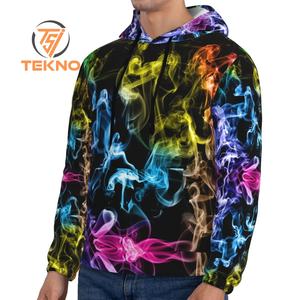 Sweat à capuche épais en éponge française 420gsm personnalisé Fabricants de sweat à capuche sublimé direct pour l'hiver haute qualité sublimé solide - Product Image 5