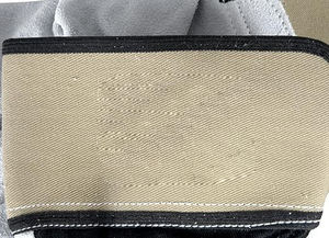 ถุงมือหนังทำงานฝ่ามือนิ้วหัวแม่มือทำจากหนังวัวคุณภาพสูงหนังแยกข้อมือเสริมเพื่อเพิ่มการป้องกันข้อมือ - Product Image 4