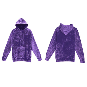 Sweats à capuche délavés à l'acide au design OEM pour hommes, nouvelle mode hivernale chaude en coton et polyester, sweats à capuche thermiques pour hommes, vente en gros - Product Image 5