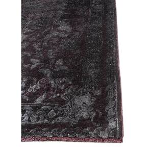 Alfombras Azalea de Lana y Seda Anudadas a Mano, Grises y Negras con Patrones Florales y Abstractos para el Hogar, Pasillo, Dormitorio y Sala de Estar -Pae-6150 - Product Image 4