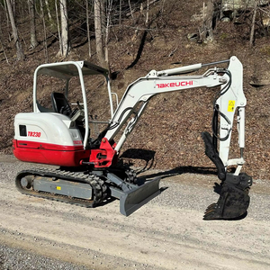 Miniexcavadora Takeuchi a la venta, pequeña Excavadora hidráulica diésel con orugas de goma, el mejor precio de proveedores fiables - Product Image 5