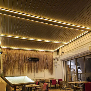 Pérgola Moderna de Aluminio para Exteriores con Techo de Láminas Ajustables – Pérgola Bioclimática Motorizada para Patio y Jardín, Tamaño Personalizado - Product Image 1