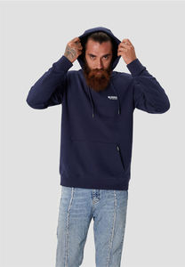 Alta calidad 100% algodón invierno Casual con capucha hombres sólidos sudaderas con capucha esencial logotipo personalizado gráfico DTG DTF bordado - Product Image 5
