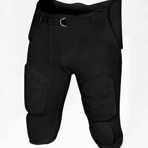 Pantalones de faja de fútbol juvenil para adultos, 7 almohadillas de protección, ropa deportiva de compresión para entrenamiento, juego de práctica, uniforme de fútbol americano - Product Image 2