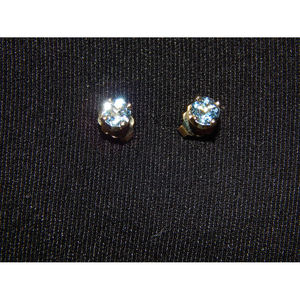 14K ตุ้มหูทอง18K สีโรสขาวและสีทองประดับมุกลายดาวทันสมัยสไตล์น่ารักสำหรับงานหมั้นงานแต่งงาน - Product Image 3