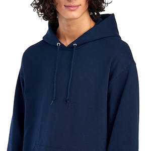 Sweats à capuche en coton mélangé de haute qualité pour hommes, 100% coton thermique, style avec cordon de serrage, personnalisés - Product Image 2
