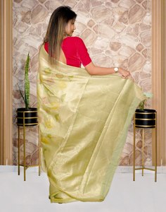 2025 bán buôn sarees thiết kế đảng & Wedding mặc Bridal lụa banarasi kanjivaram georgette chiffon nhà máy trực tiếp giá - Product Image 2