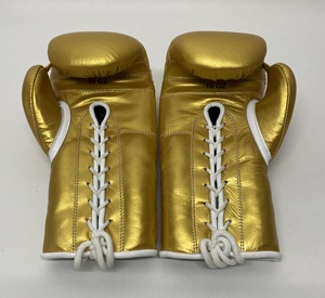 Winning MMA Boxing Gloves Professional Fight Genuine Cowhide Leather Breathable Quick Dry Lightweight Lace-Up Closure - Product Image 5