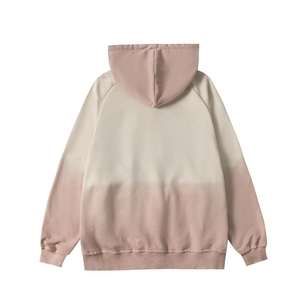 Logo personnalisé poids lourd surdimensionné 100% coton épais hommes sweats à capuche 500 Gsm 3D imprimé en relief français éponge vêtements de rue pour l'hiver - Product Image 6