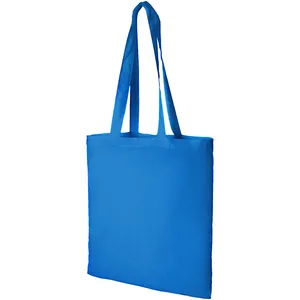 Sacs fourre-tout promotionnels personnalisés en coton Madras 140 g/m² – Sacs de courses personnalisables pour merchandising - Product Image 1
