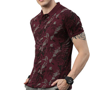 Camiseta de Algodón Sublimada Cómoda con Precio de Mayoreo Personalizable, Nuevo Diseño Atractivo, Camiseta Polo Sublimada - Product Image 1