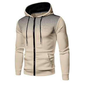 Survêtement deux pièces pour homme avec logo personnalisé, 100% coton, tissu technique polaire, fermeture éclair intégrale, respirant, séchage rapide, sweat à capuche et pantalon de jogging, service OEM ODM - Product Image 2