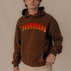 OEM/ODM 100% Algodón, Logotipo Bordado Personalizado, Sudadera con Hombros Caídos, Ropa Casual de Invierno, Corte Regular, Ecológica, 2 Piezas - Product Image 5