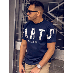 Camiseta informal para hombre 100% algodón moda Streetwear transpirable rapero superior serigrafía sublimación poliéster-Top hombre - Product Image 2