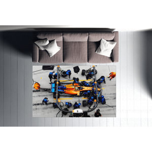 Alfombras Norris Mclaren F1, Alfombra Impresa para Decoración del Hogar y del Automóvil, con Pelo Suave - Product Image 4