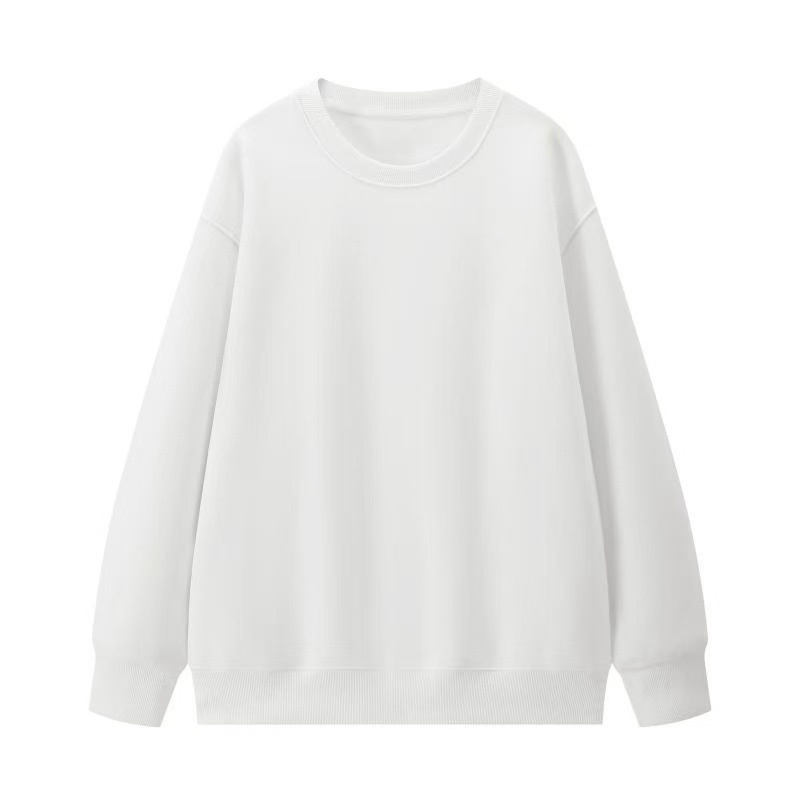 White-round neck
