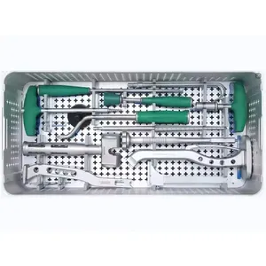 Juego de Instrumentos para Artroplastia Total de Cadera de Grado Médico con Certificación CE, de Acero Inoxidable, Manual, Ortopédico, Kit de Sistema Bipolar de Revisión - Product Image 6
