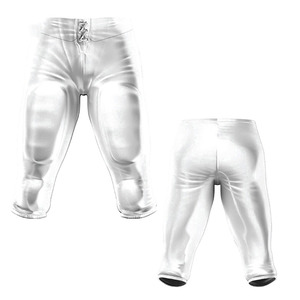 ชุดเสื้อเจอร์ซีย์แขนสั้นยืดหยุ่นสูงใส่สบายแบบยูนิเซ็กซ์ กางเกงขาสั้น ชุดยูนิฟอร์มอเมริกันฟุตบอลระบายอากาศได้ดีสำหรับฤดูร้อน ไซส์พลัส 100% - Product Image 5