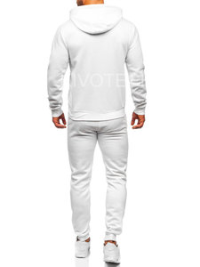 K_T Fabricación personalizada Sudadera con capucha y pantalones de chándal Conjunto de 2 piezas Chándal con capucha de gran tamaño para hombres - Product Image 3