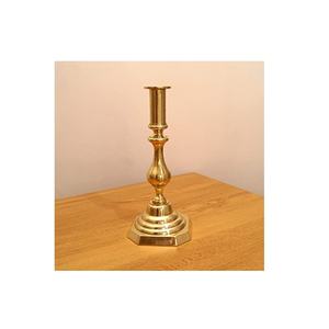 Bougeoir en laiton fait à la main candélabre Antique or cuivre pilier titulaire décoratif bougeoir avec vente - Product Image 1