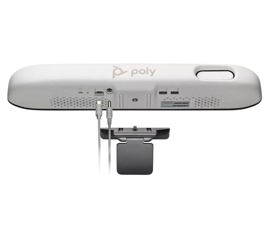 Poly Studio R30 Video Conferencing Bar | 4K Webcam for Small Rooms | HP Poly