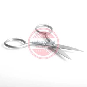 Tijeras multiusos de acero inoxidable para manicura, tijeras afiladas con logotipo personalizado - Product Image 4