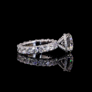 Anillo de eternidad de diamantes de lujo, brillo hecho a mano - Product Image 2