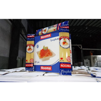 NOOMA Pâtes spaghetti séchées de qualité supérieure 200g, blé dur, faible teneur en matières grasses, sans sucre, fabricant égyptien, 6-9 minutes