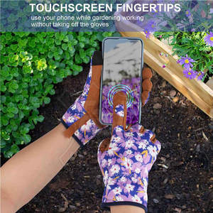 Gants de jardinage multi-usages pour une utilisation quotidienne, gants de jardinage en coton écologiques, ajustement confortable, en vente - Product Image 5