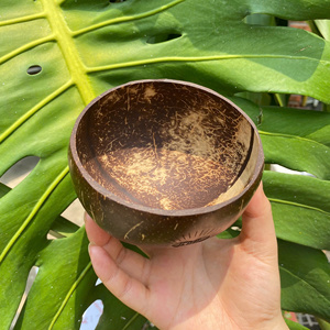 Bol en noix de coco naturelle de la campagne au Vietnam/Logo Noix de coco naturelle de haute qualité par Eco2go Vietnam/Bols en noix de coco Vietnam - Product Image 2