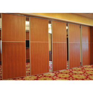 Cloisons mobiles acoustiques pliantes en cuir rembourré, classe A, résistantes au <span class=keywords><strong>feu</strong></span>, pour salle VIP - Product Image 1