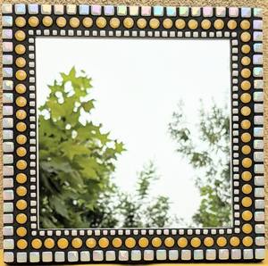 Silver <b>mosaic</b> <b>mirror</b>,round <b>mosaic</b> <b>mirror</b> - Product Image 4