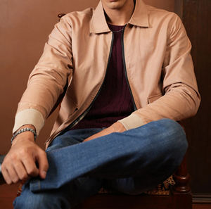 Blouson matelassé d'extérieur avec doublure rembourrée, style bomber, léger, streetwear, coupe-vent d'automne, avec fermeture éclair - Product Image 6