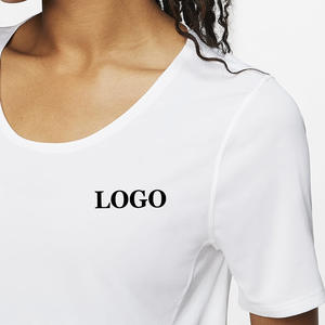 Camiseta Básica de Moda Casual de Manga Corta para Mujer, Ajuste Relajado, Venta al por Mayor, Top de Moda para el Día a Día - Product Image 3