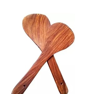 Juego de cucharas de cocina de comedor de mesa, cuchara de madera, cuchara de comida casera de tres piezas para uso en el hogar y el hotel - Product Image 3