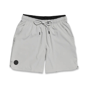 Pantalones cortos deportivos informales de verano para hombre, para entrenamiento, correr, 4 vías, elásticos, ligeros, poliéster, licra, secado rápido, cintura media, servicio personalizado - Product Image 6