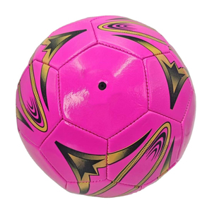 Balón de fútbol de tamaño profesional 5, pelotas de fútbol moradas selectas, pelotas de entrenamiento de marca, par cosido a máquina de cuero PU - Product Image 2