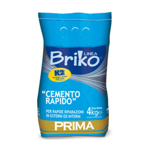 Linea Briko Cemento Rapido per Riparazioni e Stuccatura da 4 kg - Product Image 1