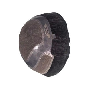 Toupet pour homme Taz Hair, perruque 100% cheveux humains, densité brute 60%-150%, cheveux indiens Remy, pièces imperméables, vague d'eau - Product Image 2