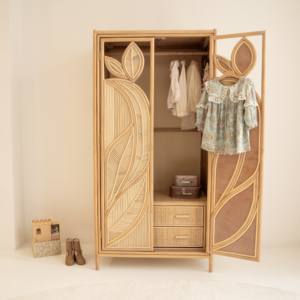 Armarios de Ratán Natural para Sala de Estar, Muebles para el Hogar Más Vendidos, Armario de Mimbre para Niños y Adultos - Product Image 4