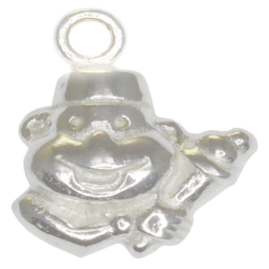 Bague coeur rayé en argent sterling breloques en argent sterling pour bracelets colliers fournitures en argent sterling en gros - Product Image 6